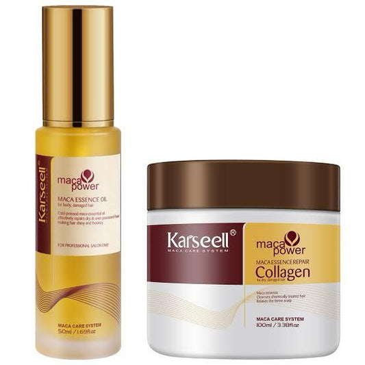 Karseell Collagen Hair Mask+Argan Oil Set