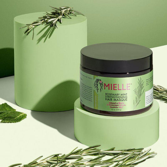 Mielle, Strengthening Hair Masque, Rosemary Mint