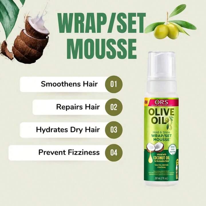 Olive Oil Wrap Foam Mousse