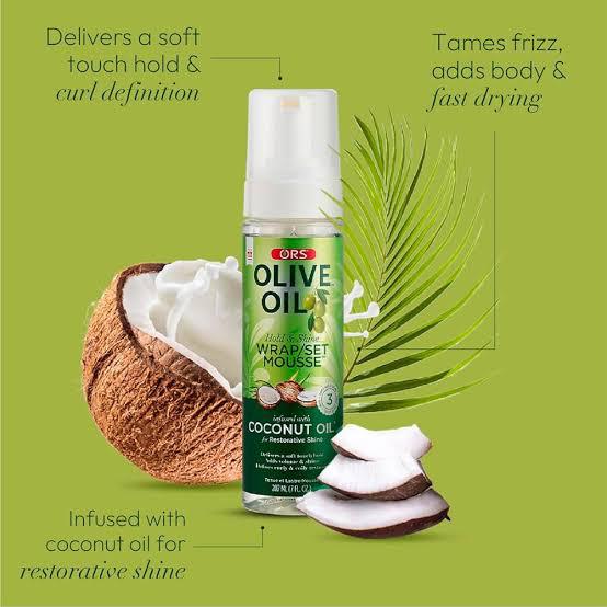 Olive Oil Wrap Foam Mousse
