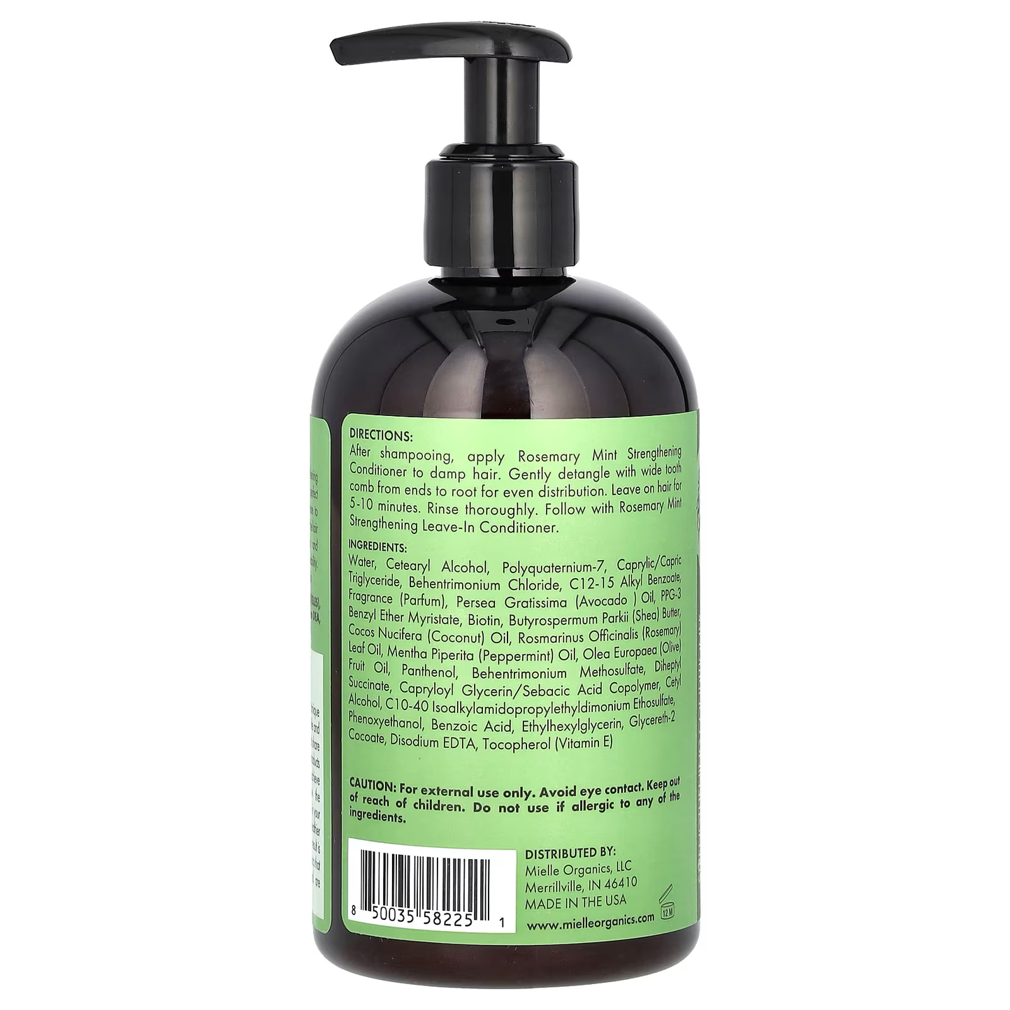 Mielle, Strengthening Conditioner, Rosemary Mint Blend