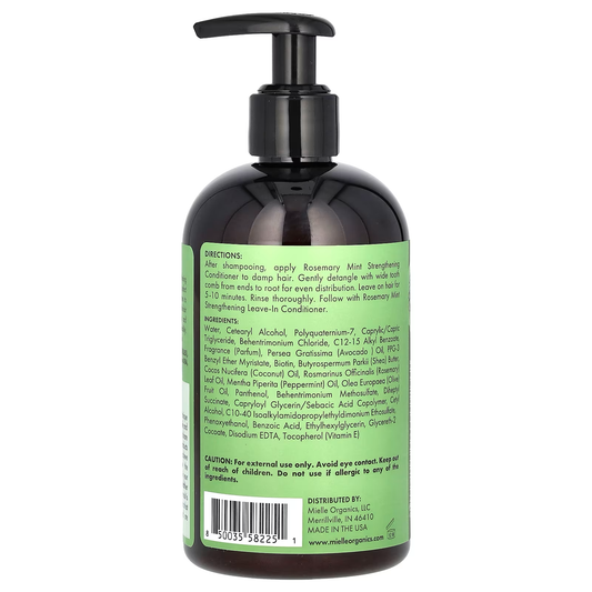 Mielle, Strengthening Conditioner, Rosemary Mint Blend